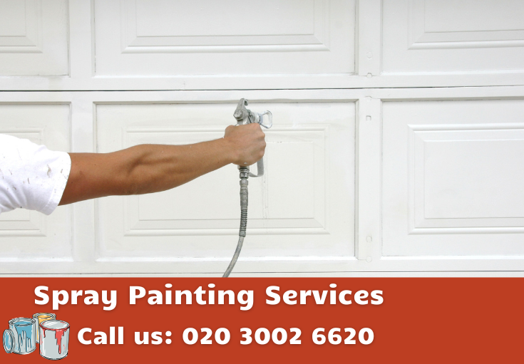 spray painting Highbury